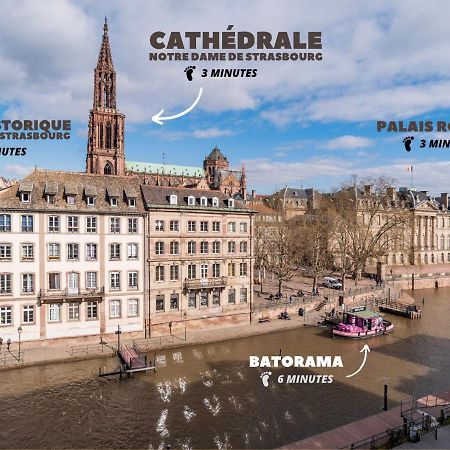 Le Batelier - Marche De Noel - Vue Cathedrale Apartment Strasbourg Ngoại thất bức ảnh