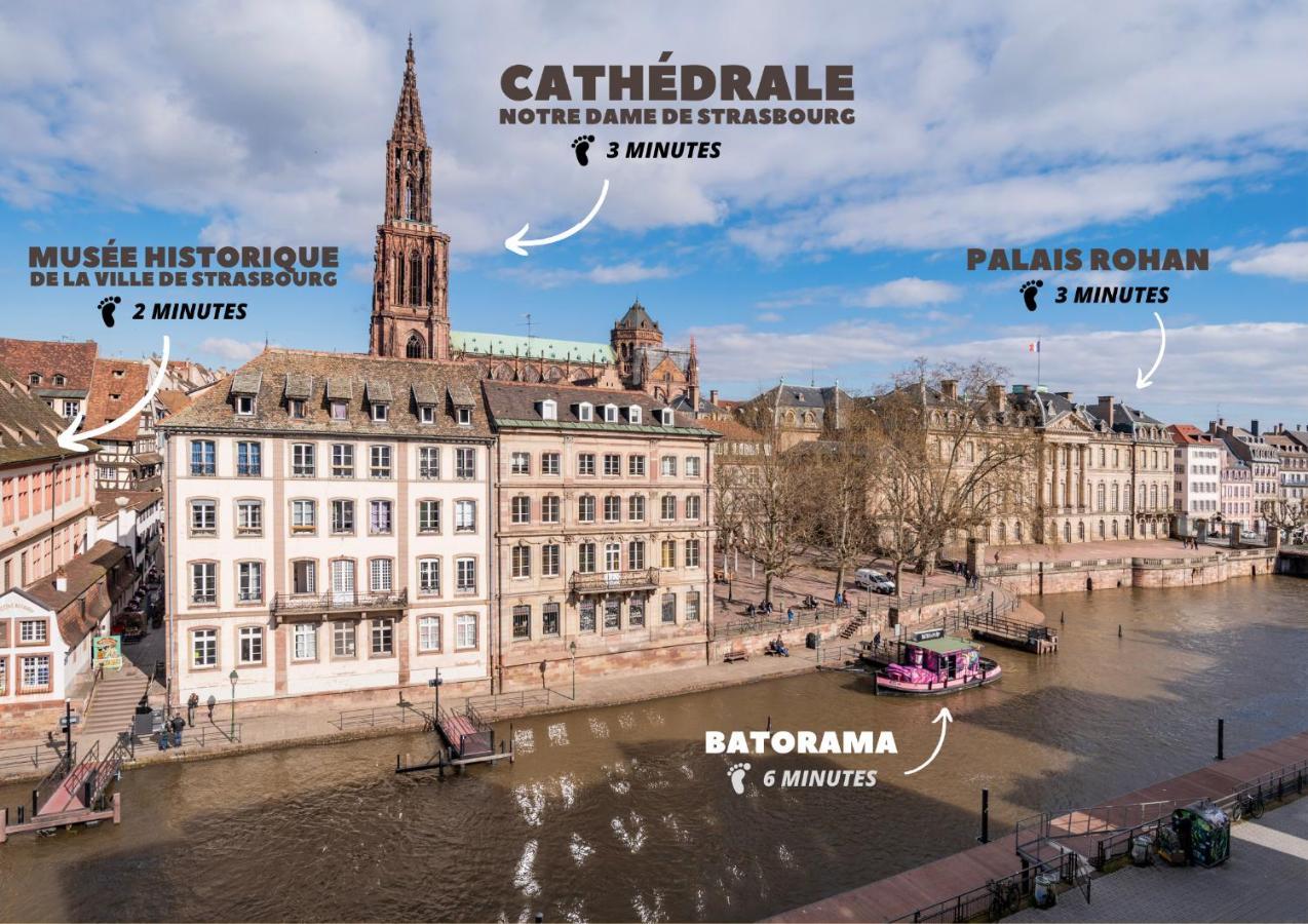 Le Batelier - Marche De Noel - Vue Cathedrale Apartment Strasbourg Ngoại thất bức ảnh