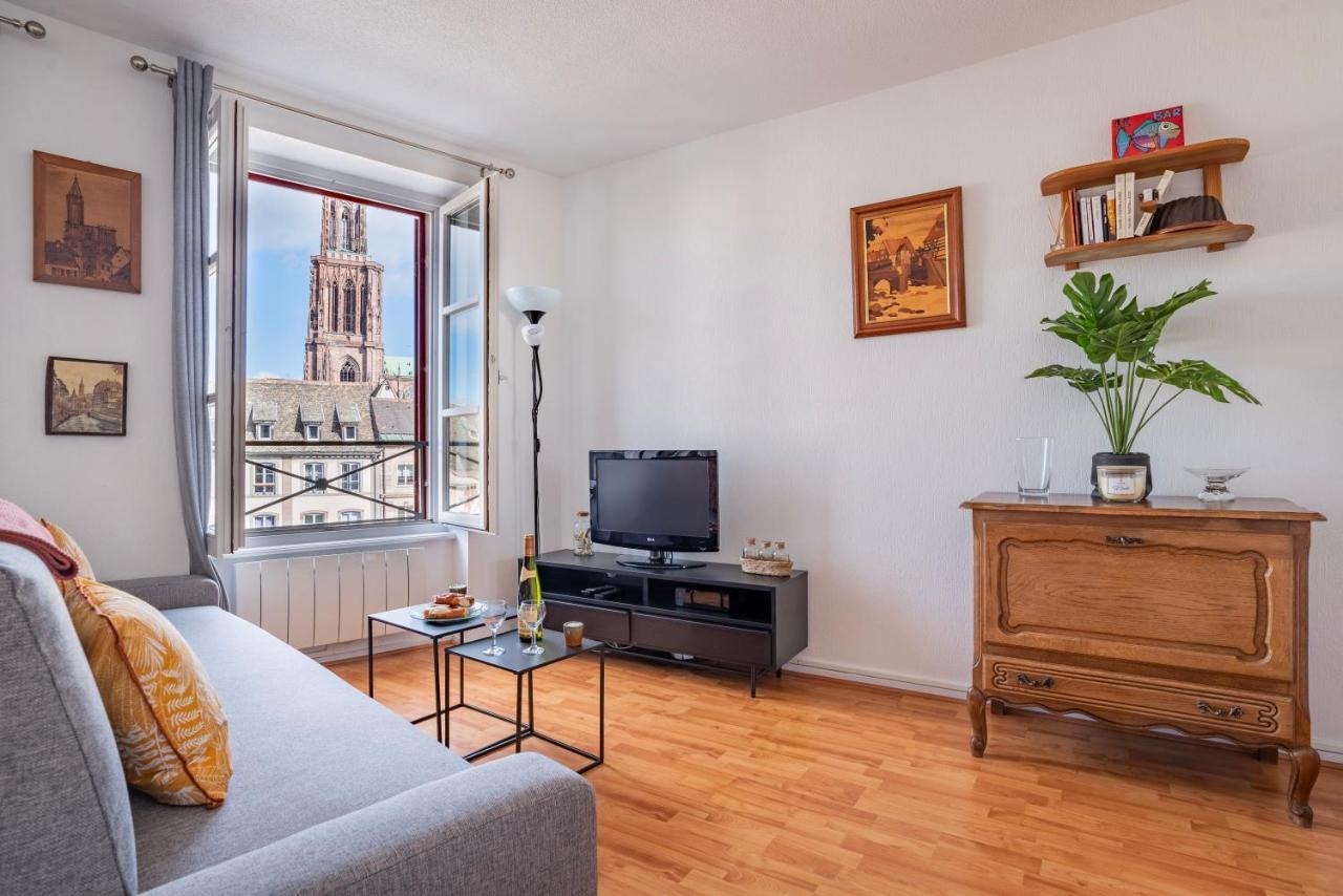 Le Batelier - Marche De Noel - Vue Cathedrale Apartment Strasbourg Ngoại thất bức ảnh